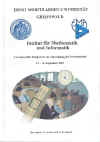 Greifswald 2003 Proceedings