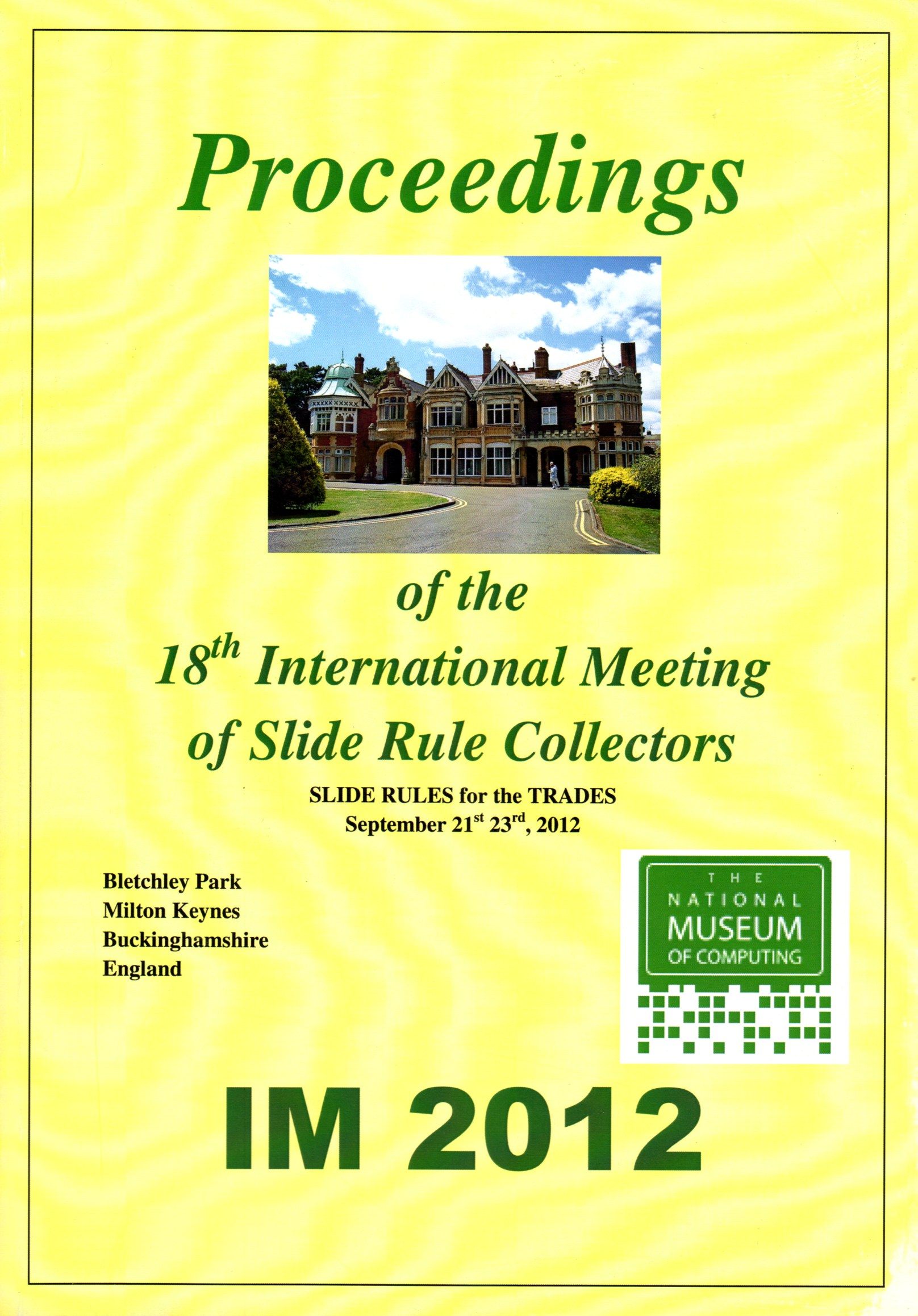 IM2012 Proceedings cover